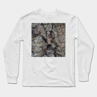 Cork Oak Tree Bark Texture 5 Long Sleeve T-Shirt